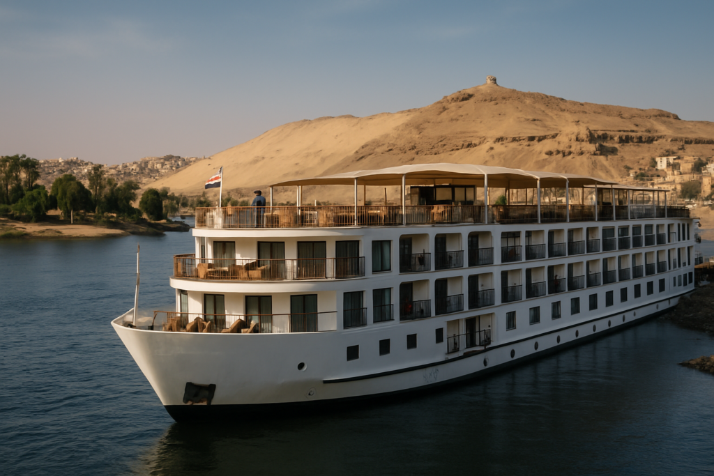 AmaDahlia neu gedacht: AmaWaterways‘ renoviertes Nilschiff feiert Relaunch – mit Stopp in Assuan