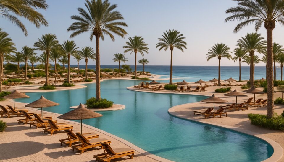 Lagunen-Pool-Resort am Roten Meer in Hurghada (Symbolbild)