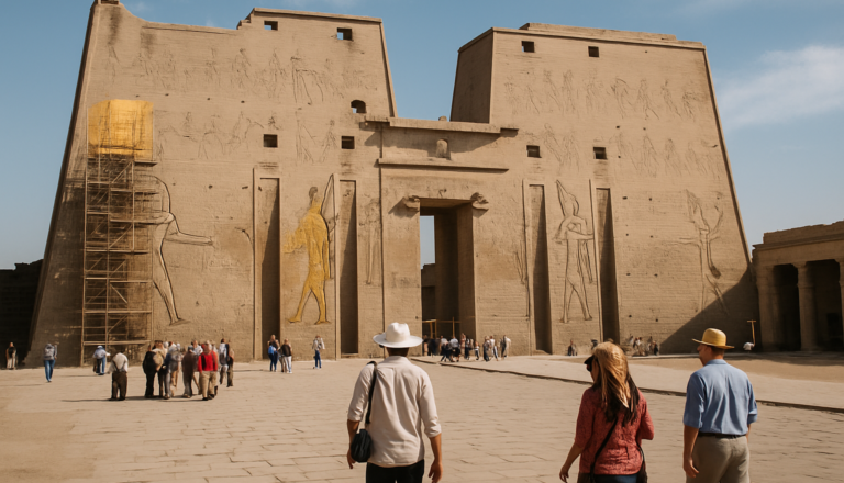 Edfu 2026: Restaurierung enthüllt Gold & Graffiti – und neue Einreiseregeln für Ihre Nilkreuzfahrt